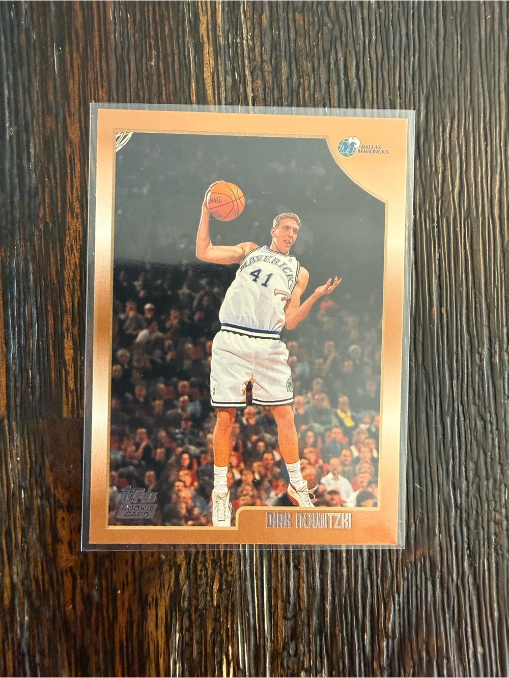 Dirk Nowitzki Rookie card